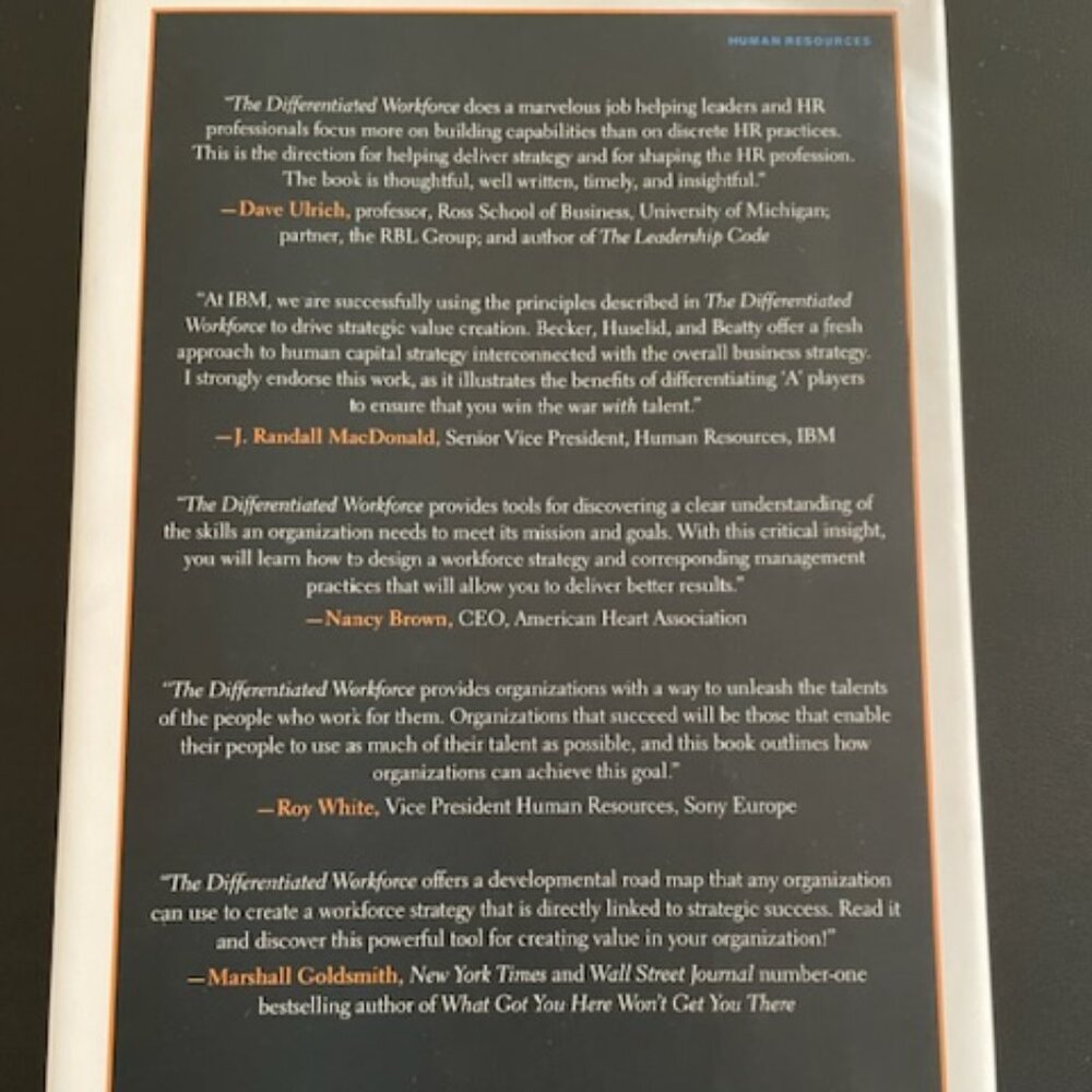 The Differentiated Workforce: Transforming Talent into Strategic Impact - Picture 2 of 4